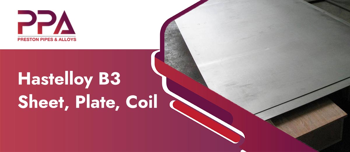 Hastelloy B3 Sheet, Plate and Coil