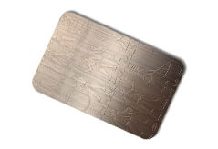 SS 304/316L Hairline Finish Sheets